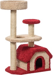 Купить домики для кошек из ковролина конура с доставкой по РФ